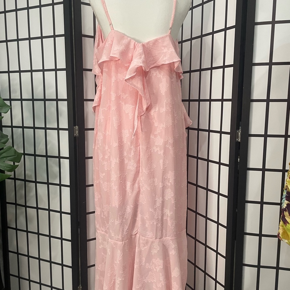 Wild Fable Pink Ruffle Maxi Dress - Picture 2 of 2